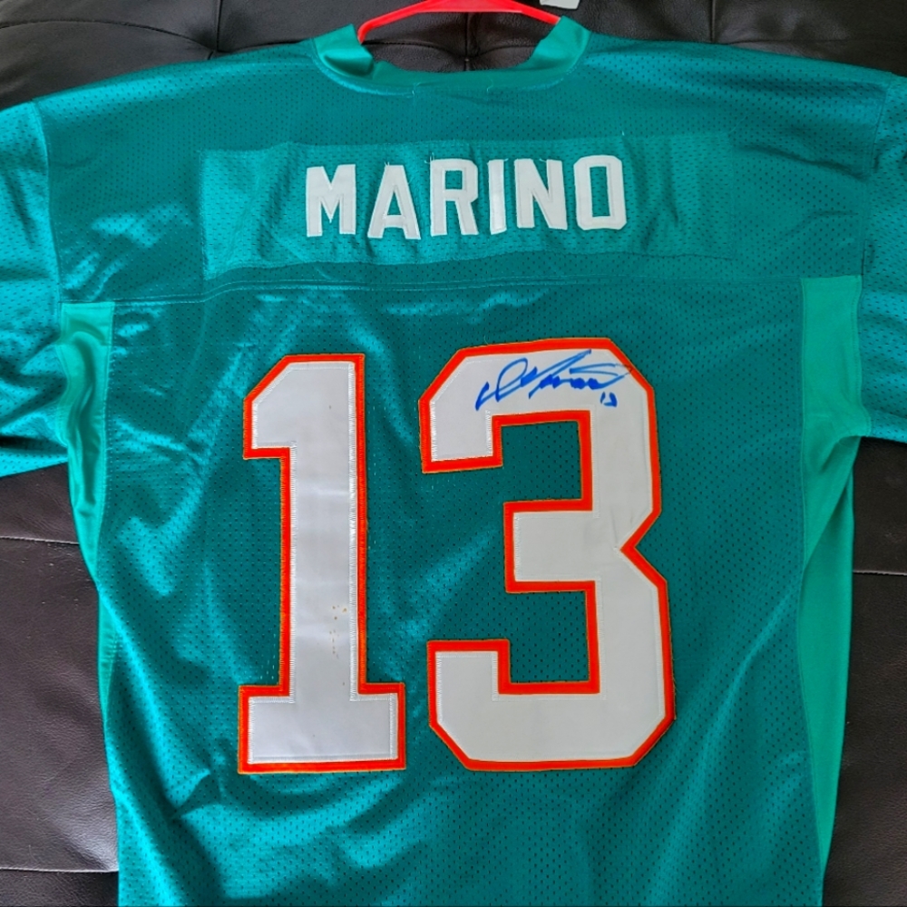 Miami Dolphins HOF QB Dan Marino Autographed Jersey